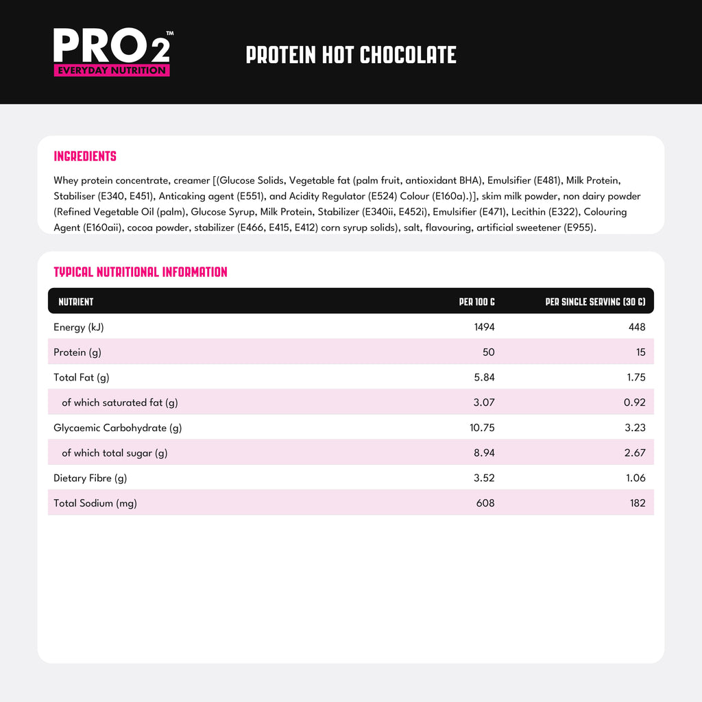 PRO2™ Protein Hot Chocolate