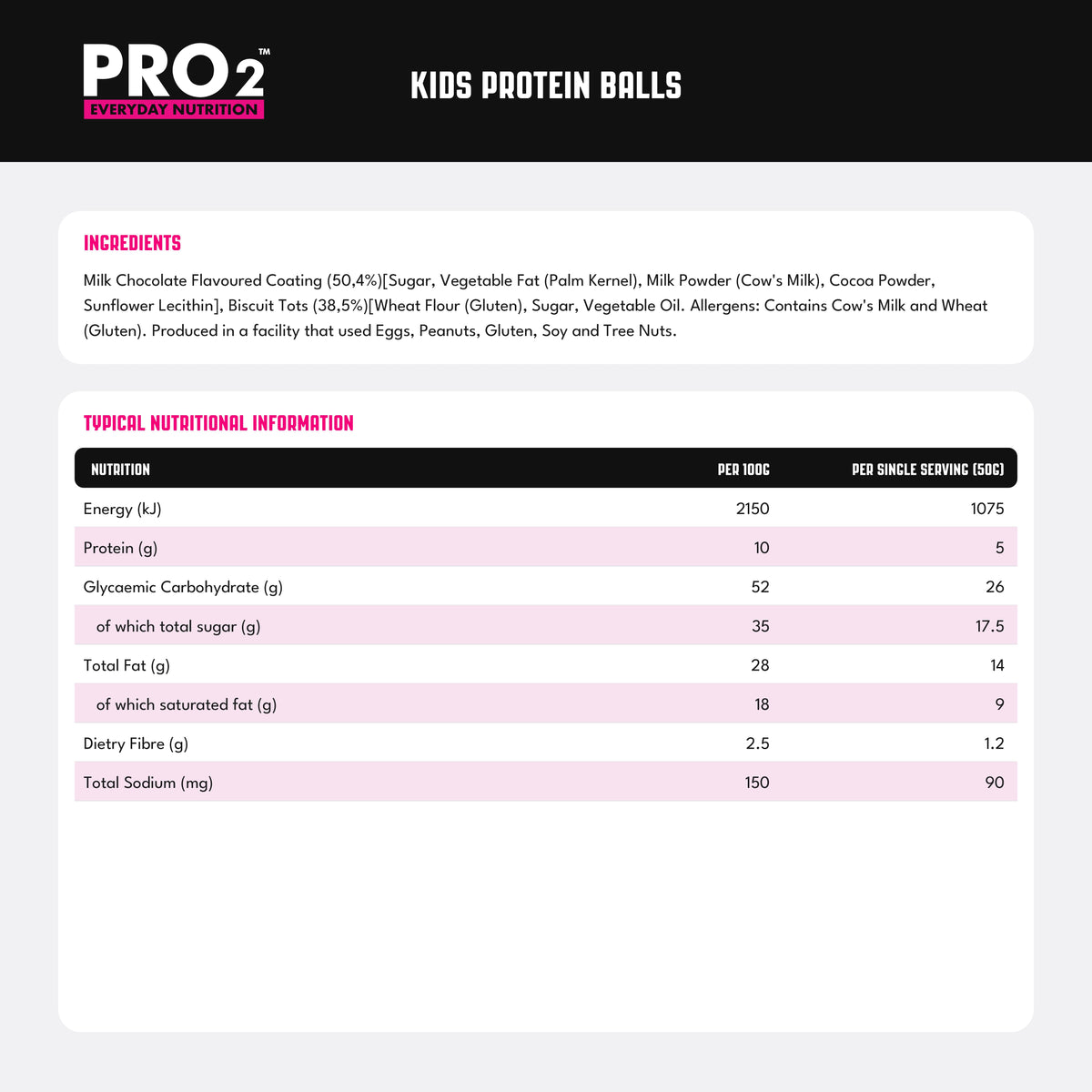 PRO2™ Kids Protein Ballz