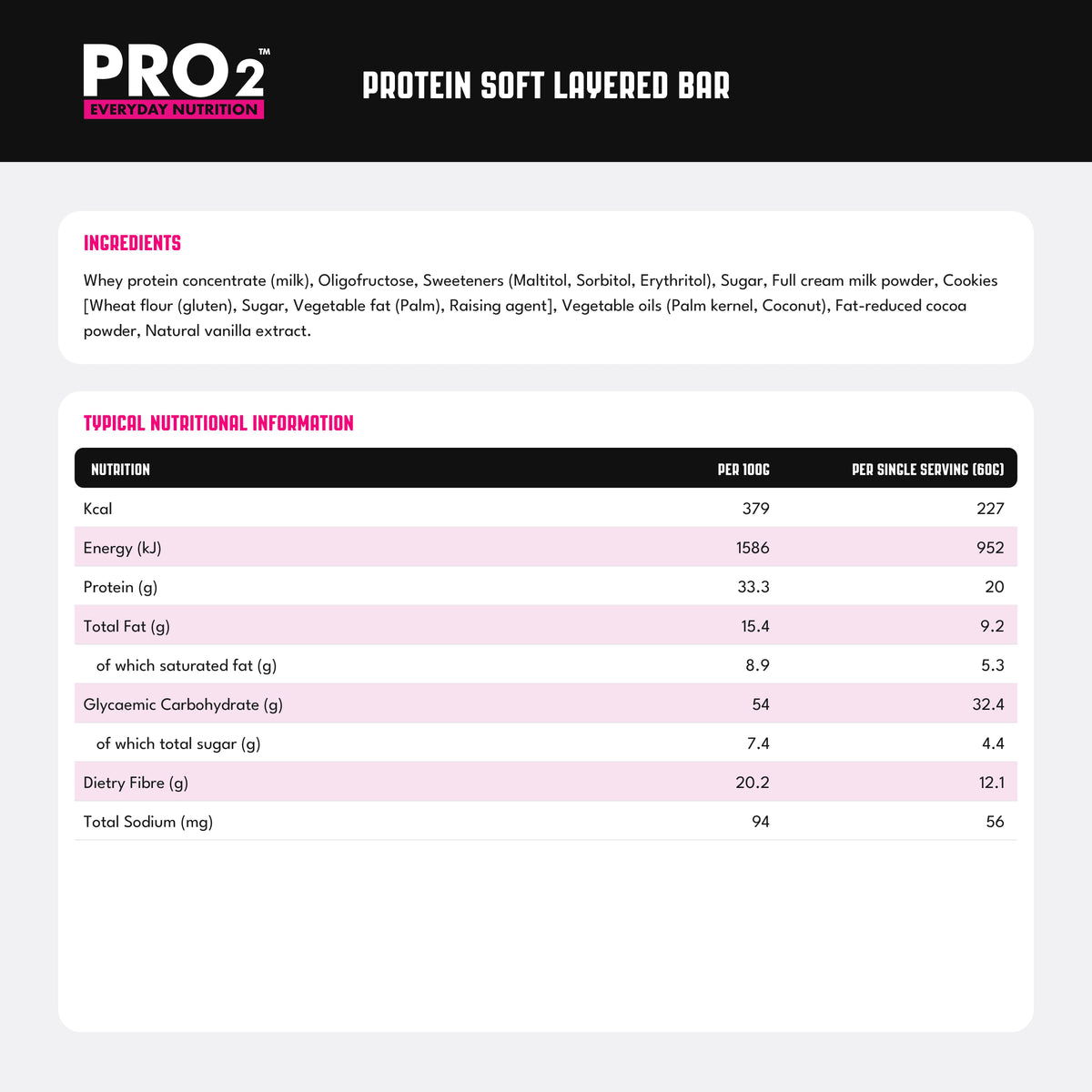 PRO2™ Protein Bar