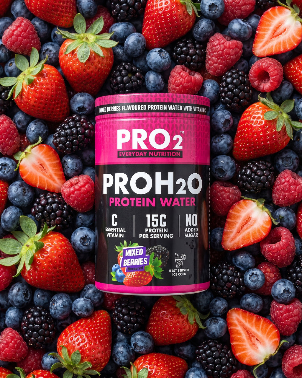 PRO2™ Powdered Protein Water Mixed Berries